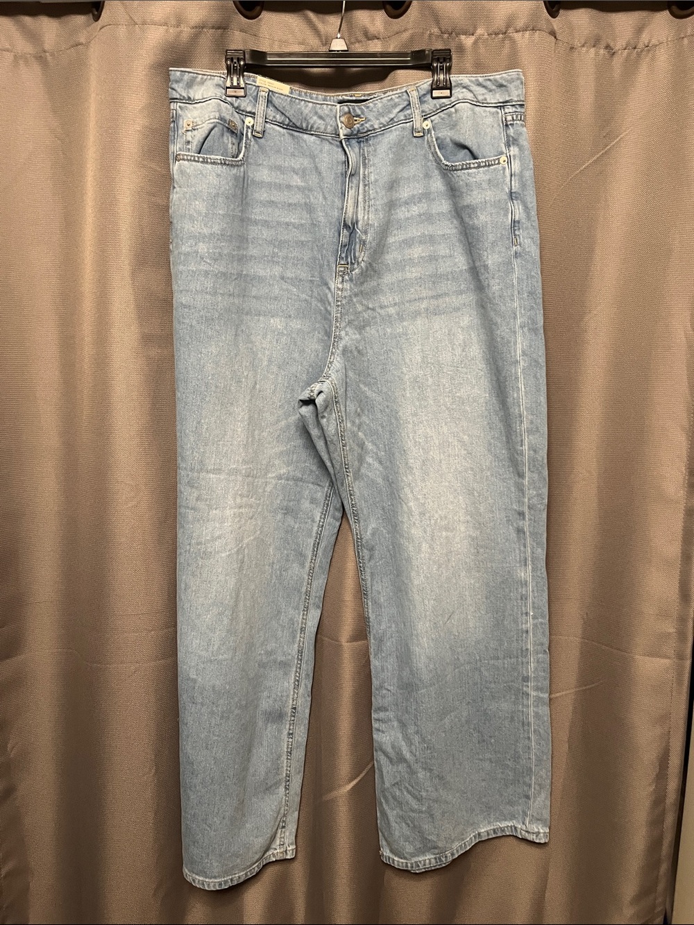 Aeropostale Light Blue Wide Leg Jeans
